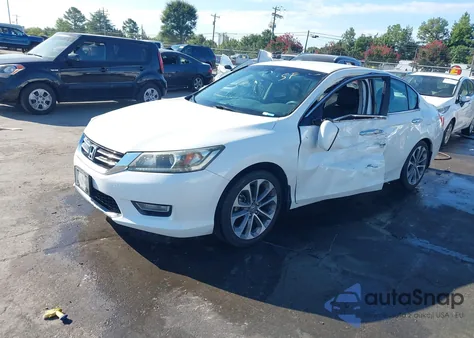 2013 Honda Accord Sport из США, поврежденный, VIN 1HGCR2F55DA195497